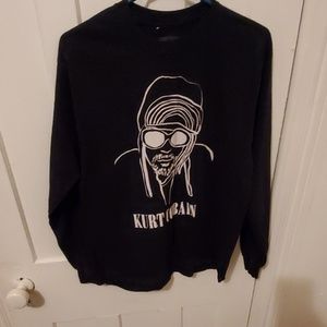 Kurt cobain long sleeve shirt